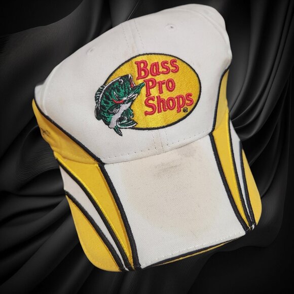 Bundle of 2 Nascar Hats & Bass Pro Shop Hat Velcroback - Picture 3 of 9
